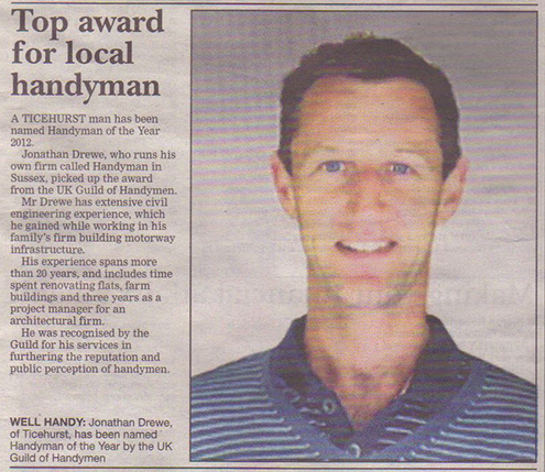Handy Man in Kent and Sussex Article